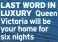  ??  ?? LAST WORD IN LUXURY Queen Victoria will be your home for six nights