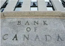  ?? T H E C A NA D I A N P R E SS/ F I L E S ?? The Canadian Dealer Offered Rate is used to price more than $10 trillion in financial products, the Bank of Canada says.
