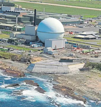  ??  ?? FOOTPRINT: Hotspots of radioactiv­ity have regularly been found around Dounreay.