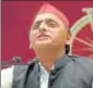  ??  ?? SP chief Akhilesh Yadav in ■
Lucknow on Thursday.