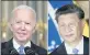  ?? ALEX BRANDON — THE ASSOCIATED ?? PRESS FILE U.S. President Joe Biden in Washington and China’s President Xi Jinping in Brasilia, Brazil.