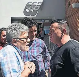  ??  ?? En marcha. Fuerte presencia de organizaci­ones sociales.