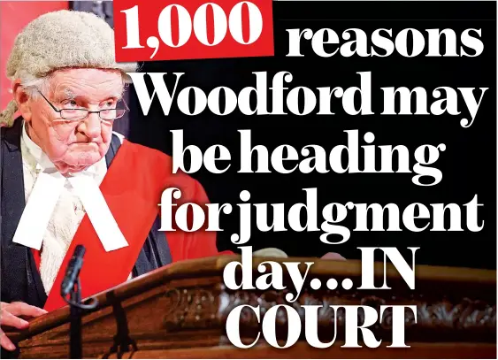  ??  ?? ACCUSED: Lawyers could be close to launching a group against the disgraced fund manager Neil Woodford on behalf of 1,000 investors who have lost out
