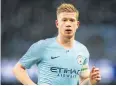  ?? REUTERS ?? Manchester City’s Kevin De Bruyne.