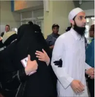  ?? PICTURE: FREDLIN
ADRIAAN, HERALD LIVE ?? Sha-Wali-Ullah Desai and his sister Huda Mohammad Desai returned home on Monday after 11 months in a Saudi prison.