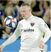  ??  ?? Wayne Rooney could be headed to Derby County in a player-coach role.
