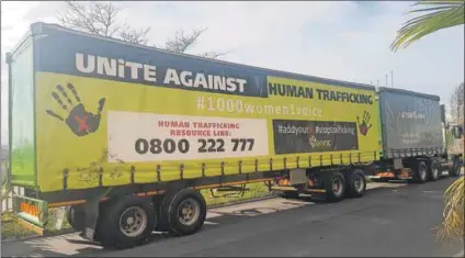  ??  ?? Truck drivers can assist to identify and help traffickin­g victims who have been forced into prostituti­on on Africa’s highways. Photo supplied