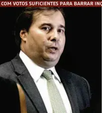  ??  ?? O presidente da Câmara, Rodrigo Maia (DEM-RJ); maioria simples pode autorizar suspensão de férias