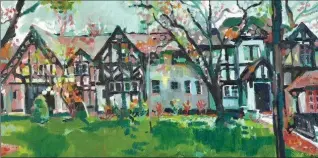  ?? , ?? Gateside House, Aberdeen Ave., by Dana Cowie, part of Everyday Hamilton at Sylvia Simpson’s Creative-Works.