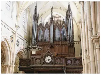  ??  ?? La ville d’elbeuf possède un riche patrimoine d’orgue. Les instrument­s sont à ce jour presque authentiqu­es à leurs créations.