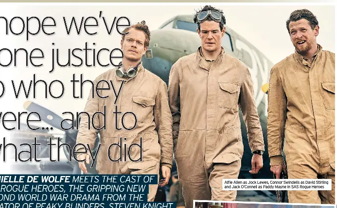 I hope we’ve done justice to who they were... and to what they did ...