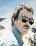  ??  ?? Los actores Alain Delon y Tom Selleck también utilizaron las gafas de sol de la firma Vuarnet en muchas de sus películas
