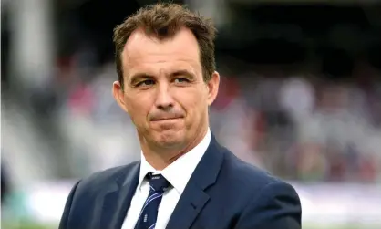  ??  ?? The ECB chief executive, Tom Harrison, will receive a share of the £2.1m bonus payout. Photograph: Philip Brown/Getty Images