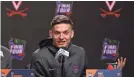  ?? BOB DONNAN/USA TODAY SPORTS ?? Virginia junior Kyle Guy is a projected second-round NBA pick should he leave.