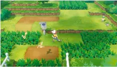  ??  ?? [Switch] The novelty of seeing wild Pokémon roaming Kanto around you rarely wears thin.