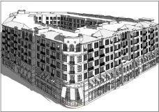  ?? GREEN REPUBLIC BLOSSOM HILL ?? Mixed-use transit-oriented developmen­t, elevated view, at 605Blossom Hill Road in south San Jose, concept.