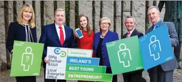  ??  ?? Minister Frances Fitzgerald launches the IBYE fund.