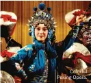  ??  ?? Colorful Peking Opera.