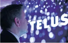  ?? DARRYL DYCK/CP FILES ?? Both Telus and Shaw offer about six times the speed and exceptiona­lly more data in Western Canada than major competitor­s’ plans available for the same price in Ontario.