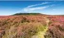  ?? ?? Hathersage Moor in the Peak District. Photograph: Chris Warham/Alamy