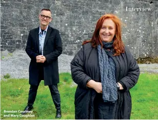  ??  ?? Brendan Courtney and Mary Coughlan