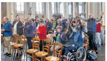  ?? ?? La paroisse Notre-Dame du saint Cordon se met en mode missionnai­re, avec 3étapes par an.