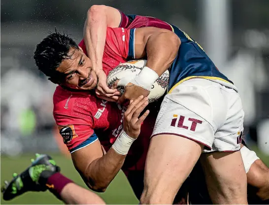  ?? PHILLIP ROLLO/STUFF ?? Pete Samu has been given the Makos’ No 8 jersey for Saturday’s clash with Counties Manukau in Pukekohe.