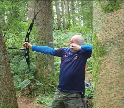  ??  ?? James Moloney in action for CúChulainn Archers.