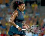  ?? PHOTO: GETTY IMAGES ?? Serena Williams suffered an early exit at the Rio Olympics.