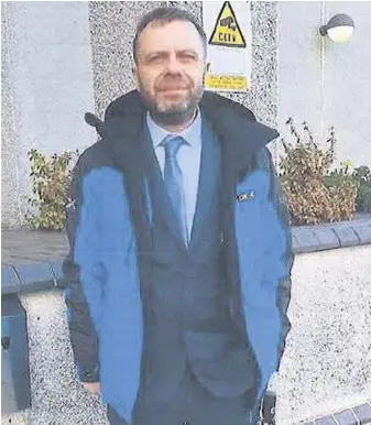  ?? CORNWALL LIVE / SWNS.COM ?? Richard Walby, of Sanderson Road in Uxbridge, pictured outside Truro Crown Court – Judge Simon Carr jailed him for 23 years for rape and child abuse offences