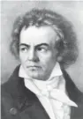  ?? FOTO: DPA ?? Ludwig van Beethoven