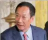  ??  ?? Terry Gou, Foxconn chairman