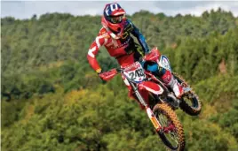  ??  ?? Tim Gajser sera bien en Europe l’an prochain et non aux USA malgré ses envies de voir et connaître « autre chose »…