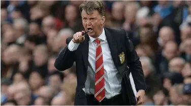  ?? File / Agence France-presse ?? ↑
Louis Van Gaal was known for his tactical genius and rather eccentric nature throughout his illustriou­s career as a manager.