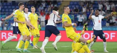  ??  ?? ENGLAND crushed Ukraine 4-0 in Rome on Saturday