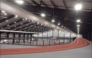  ?? H John Voorhees III / Hearst Connecticu­t Media ?? The Track & Field Training Center at Bethel High School.