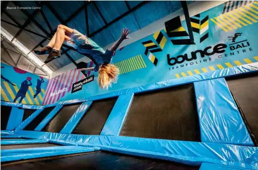  ??  ?? Bounce Trampoline Centre