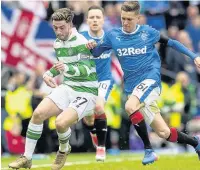  ??  ?? CAPITAL PROSPECT Murrayfiel­d could host Old Firm cup clashes