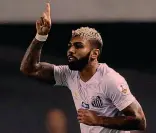  ?? EPA ?? Gabriel Barbosa, detto Gabigol, 22 anni