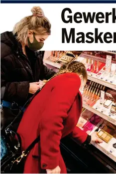  ?? 20MIN/MSP ?? Die Maskenpfli­cht in Läden wird nicht immer eingehalte­n.