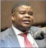  ??  ?? Energy Minister David Mahlobo