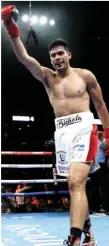  ?? /DAZN BOXING. ?? Gilberto Ramírez tiene ahora una marca de 44-0 y 33 KO´s.