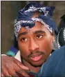 ?? (AP file photo/Kevin Larkin) ?? Tupac Shakur was gunned down in Los Angeles after leaving a party in 1996. Why are so many rappers dying this way?