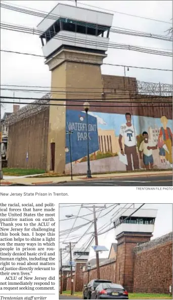  ?? TRENTONIAN FILE PHOTO ?? New Jersey State Prison in Trenton.