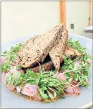  ??  ?? Salt Craft’s lamb pastrami on rye has won raves during the new restaurant’s opening days.