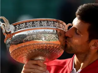  ?? (Getty) ?? Djokovic won the French Open last year