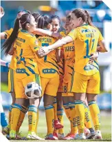  ?? ?? Tigres siempre es de las candidatas a levantar el cetro de la Liga MX Femenil.