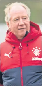  ?? SNS. ?? Jimmy Nicholl, right, has warned Ibrox players to buck up their ideas ahead of the arrival of Steven Gerrard.