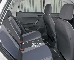  ??  ?? Front seats will go pleasingly low although they still feel disappoint­ingly benchlike as a result of the lack of support from the shallow bolsters. Back-row seats are remarkably spacious, especially in terms of head room, although a middle-seat...