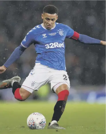  ??  ?? James Tavernier has been outstandin­g this season, recently scoring his 17th goal for Rangers.